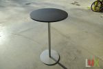 BRIO `table` base coated galvanized steel, stainle.. | DARK OAK