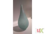Vaso in Vetro Murano a forma di goccia.. | VERDE