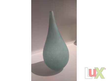 pendientes de cristal de Murano forma de jarrón.. | VERDE