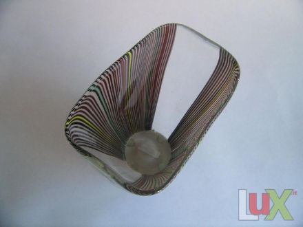 VENINI | Vase Modell 705,01 mundgeblasenem Glas u.. | MEHRFARBEN